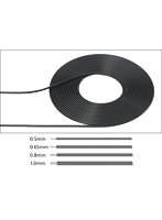 12677 パイピングケーブル 外径φ0.8mm（ブラック）