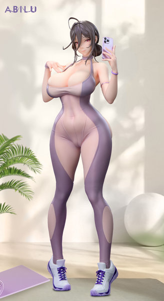 Molly（モリー）のお着替えタイム 京香 ヨガウェアVer. 1/4スケール塗装済完成品フィギュアのサムネイル画像