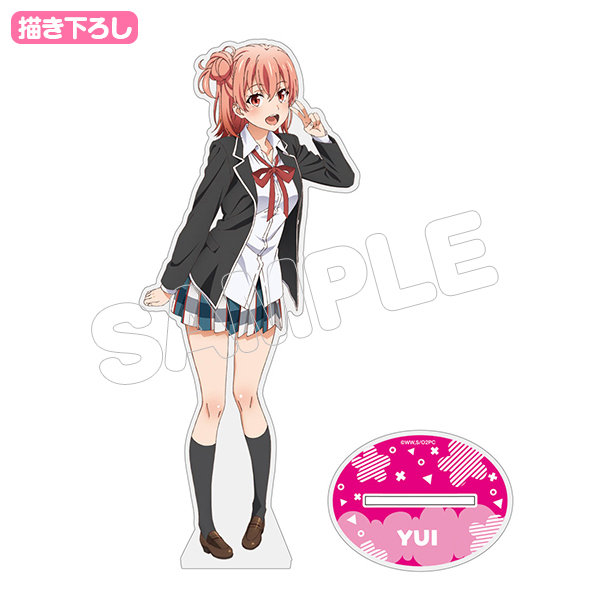やはり俺の青春ラブコメはまちがっている。続 アクリルフィギュアM 由比ヶ浜結衣 制服Ver.
