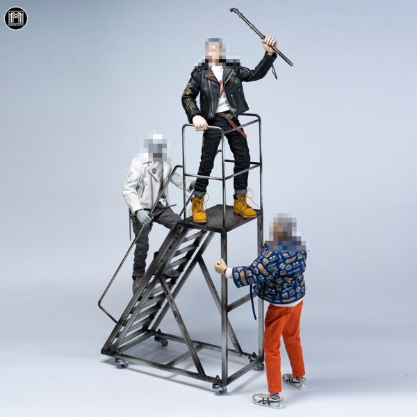 MMMトイズ 1/6 移動式作業用プラットフォームラダー