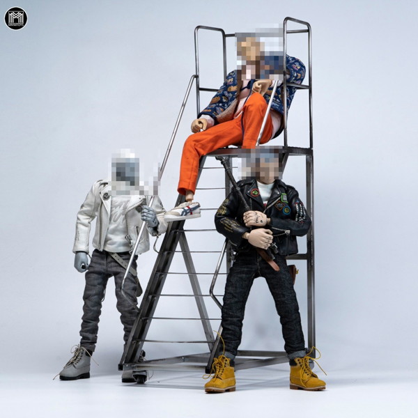 MMMトイズ 1/6 移動式作業用プラットフォームラダー