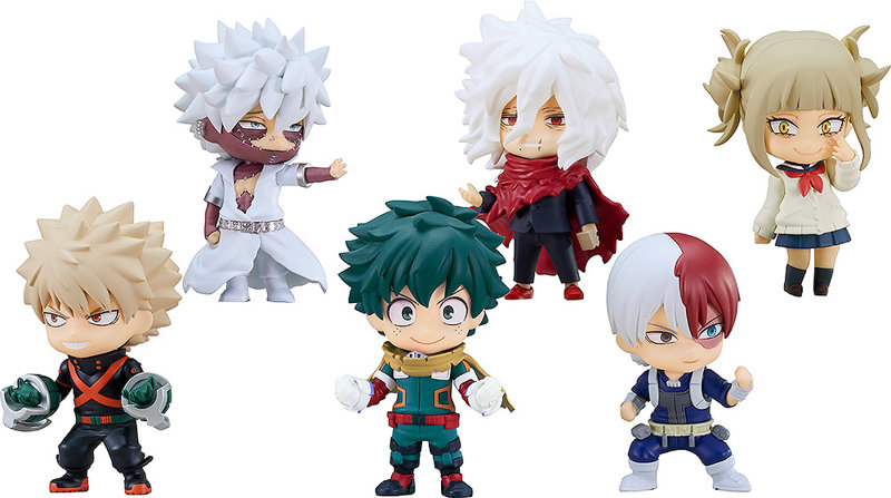 ねんどろいどさぷらいず 僕のヒーローアカデミア ヒーローvs敵〈ヴィラン〉編 （全6種） 1BOX:6個入のサムネイル画像