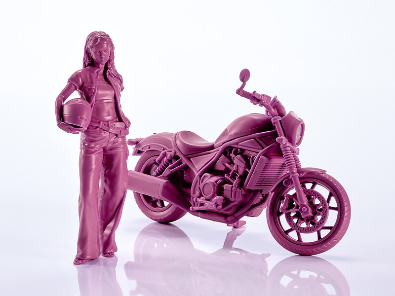 PLAMAX MF-101 Rider’s portrait Honda Rebel 1100 ワインレッド