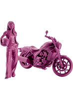 PLAMAX MF-101 Rider’s portrait Honda Rebel 1100 ワインレッド