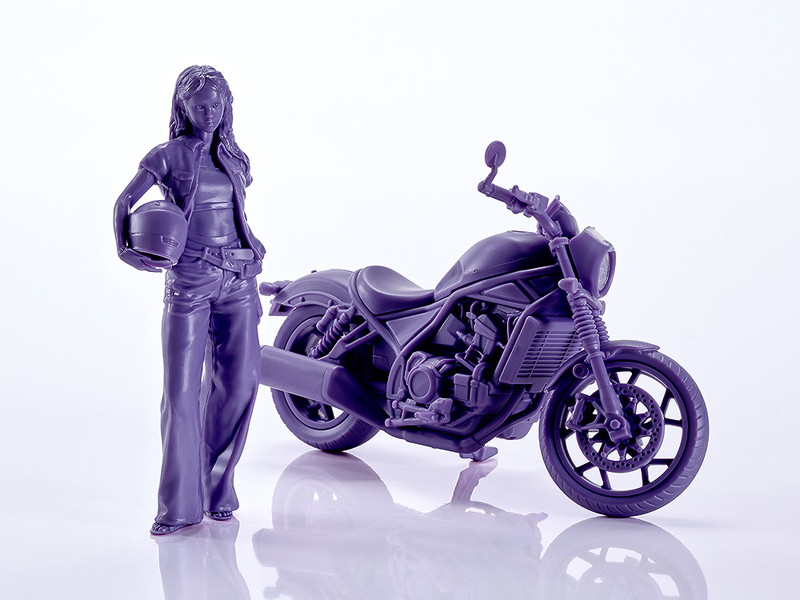 PLAMAX MF-101 Rider’s portrait Honda Rebel 1100 ネイビー