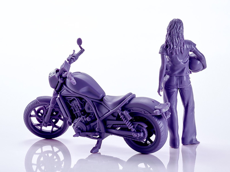 PLAMAX MF-101 Rider’s portrait Honda Rebel 1100 ネイビー