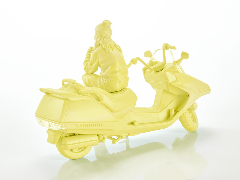 PLAMAX MF-102 Rider’s portrait Honda Fusion カスタード