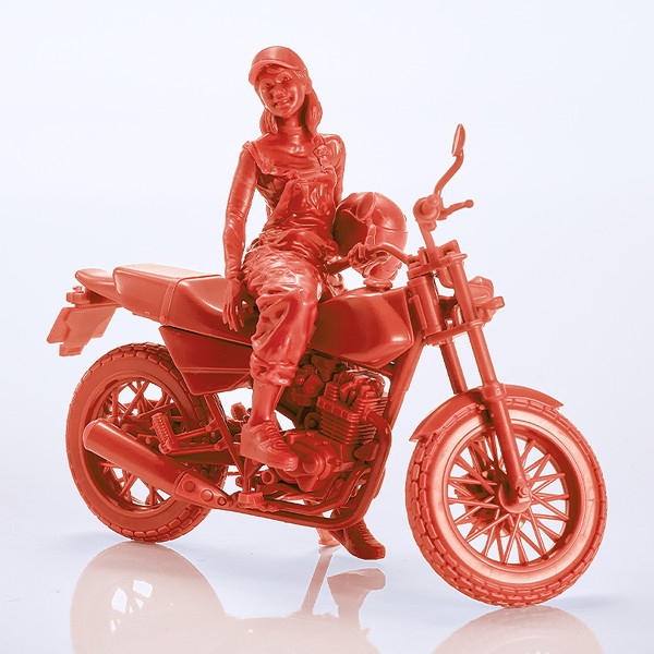 PLAMAX MF-103 Rider’s portrait Honda FTR 223 レッド