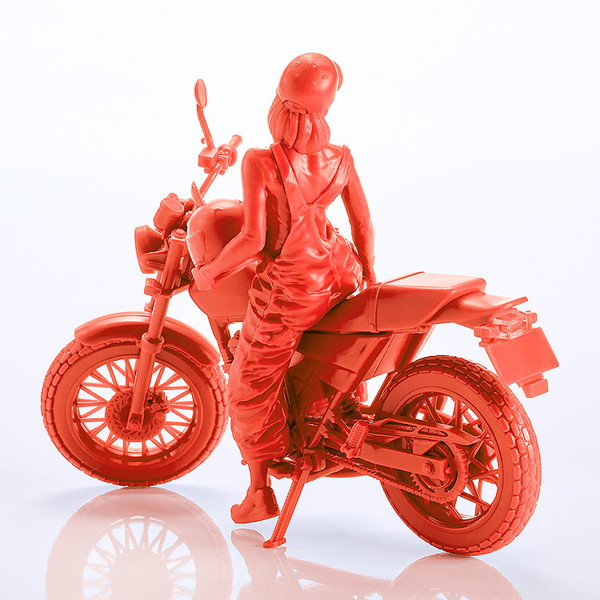 PLAMAX MF-103 Rider’s portrait Honda FTR 223 レッド