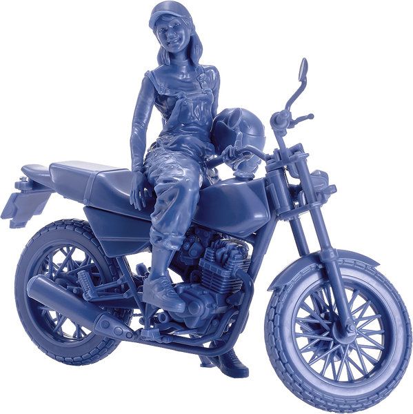 PLAMAX MF-103 Rider’s portrait Honda FTR 223 ブルーのサムネイル画像