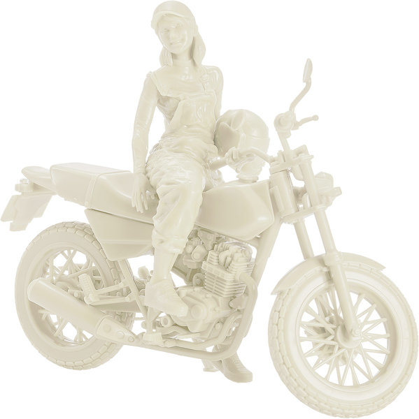 PLAMAX MF-103 Rider’s portrait Honda FTR 223 ホワイトのサムネイル画像