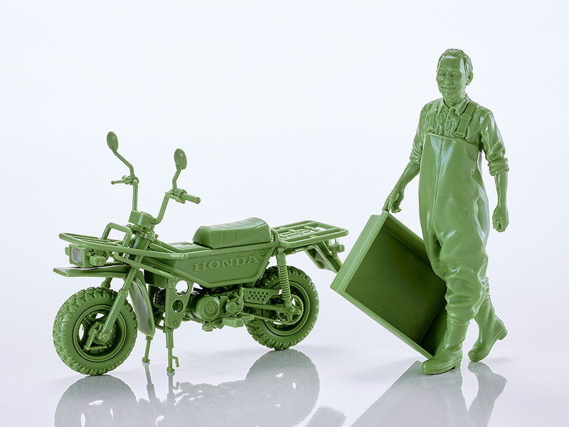 PLAMAX MF-104 Rider’s portrait Honda MOTRA グリーン