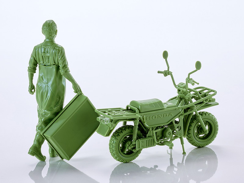 PLAMAX MF-104 Rider’s portrait Honda MOTRA グリーン