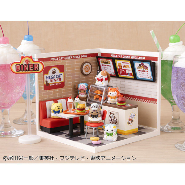 MEGA CAT PROJECT ワンピース ニャンピースニャーン！DINER！ ONE PIECEのサムネイル画像