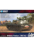 RB0141 1/56 M48A3 パットン主力戦車/M67A1 火炎放射戦車