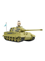 ガールズ＆パンツァー 1/64 RCバトル戦車道シリーズ ティーガーII 黒森峰女学園