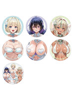 【BOX販売】［ブラウンダスト2］描き下ろしトレーディング缶バッジ（ウエディング水着）（全7種） 1BOX:7個入