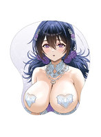 ［ブラウンダスト2］描き下ろし特大マウスパッド（ロエン/ウエディング水着）
