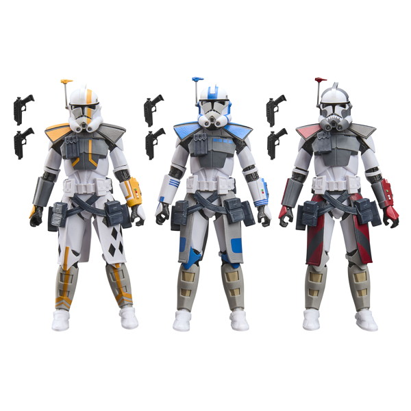 スター・ウォーズ ブラックシリーズ スター・ウォーズ/クローン・ウォーズ ARCトルーパー バトルパック（ARCコマンダー コルト/ハヴォック/ブリッツ）