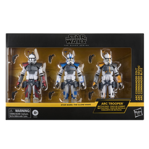 スター・ウォーズ ブラックシリーズ スター・ウォーズ/クローン・ウォーズ ARCトルーパー バトルパック（ARCコマンダー コルト/ハヴォック/ブリッツ）