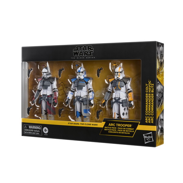 スター・ウォーズ ブラックシリーズ スター・ウォーズ/クローン・ウォーズ ARCトルーパー バトルパック（ARCコマンダー コルト/ハヴォック/ブリッツ）