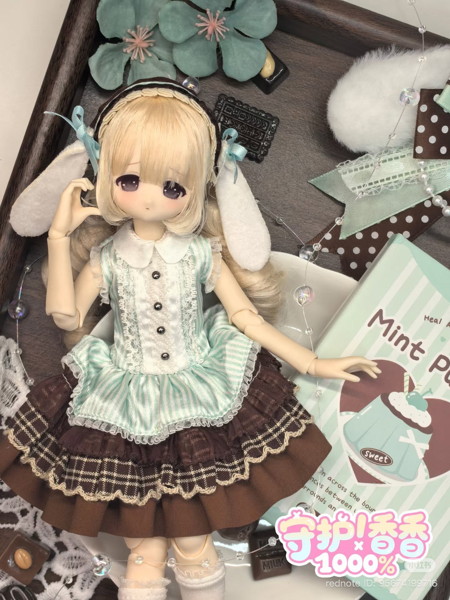 「守護！シャンシャン1000％シリーズ植毛」 BJDドール ブラインドボックス（1BOX=4個入）