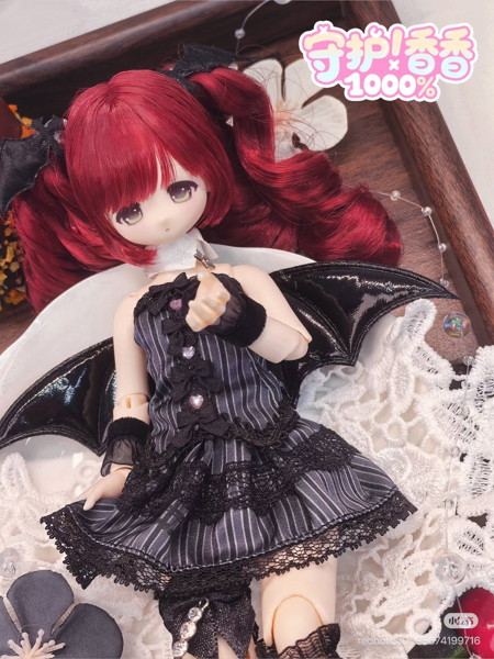 「守護！シャンシャン1000％シリーズ植毛」 BJDドール ブラインドボックス（1BOX=4個入）