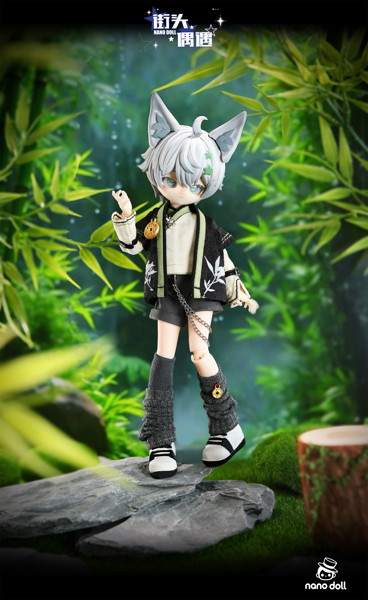 Nanodoll 街角での出会いシリーズ ドール スペシャルデザイン オオカミ・竹の隠者