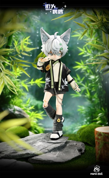 Nanodoll 街角での出会いシリーズ ドール スペシャルデザイン オオカミ・竹の隠者