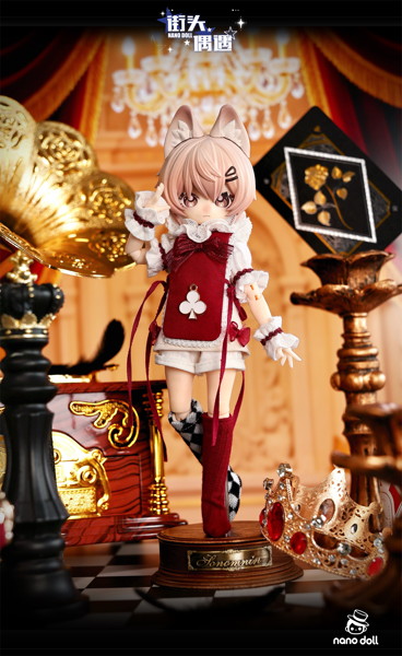 Nanodoll 街角での出会いシリーズ ドール スペシャルデザイン キツネちゃん・梅の侍従