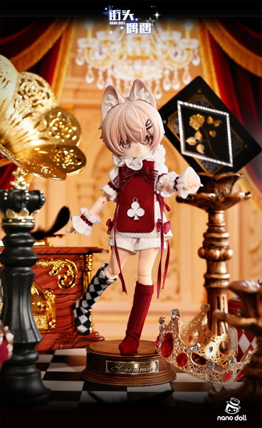 Nanodoll 街角での出会いシリーズ ドール スペシャルデザイン キツネちゃん・梅の侍従