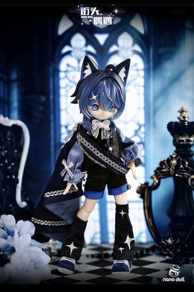 Nanodoll 街角での出会いシリーズ ドール スペシャルデザイン 猫・永夜詩