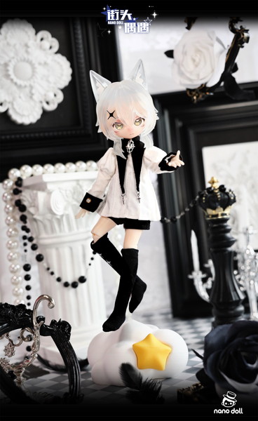 Nanodoll 街角での出会いシリーズ ドール スペシャルデザイン 猫・逆さまのステップ