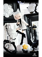 Nanodoll 街角での出会いシリーズ ドール スペシャルデザイン 猫・逆さまのステップ