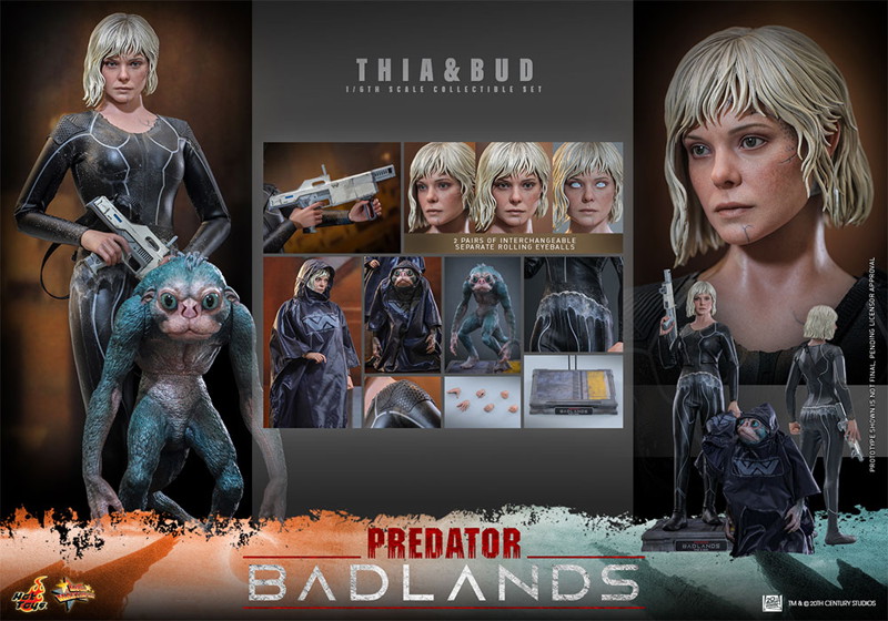 【ムービー・マスターピース】『プレデター:バッドランド』1/6スケールフィギュア ティア＆バド