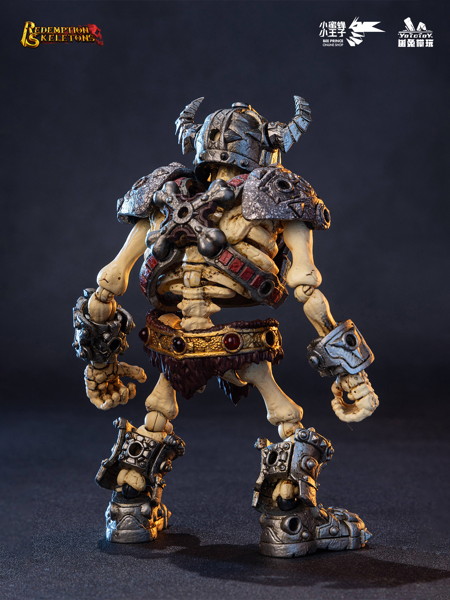 Yototoy YTSS-004 骸骨狂戦士 1/12スケール 可動フィギュア