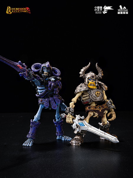 Yototoy YTSS-004 骸骨狂戦士 1/12スケール 可動フィギュア