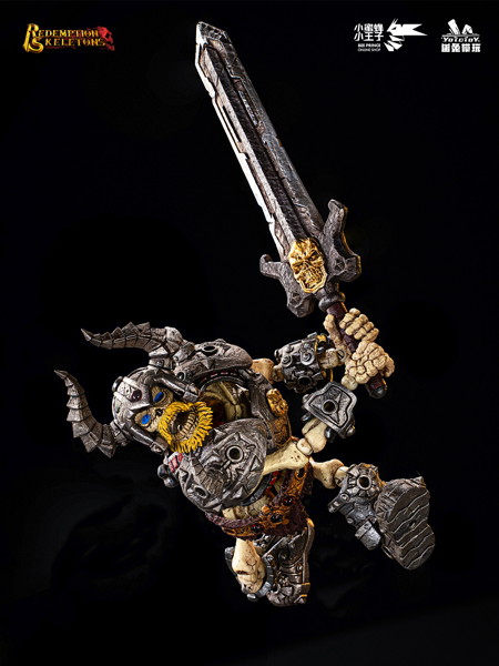 Yototoy YTSS-004 骸骨狂戦士 1/12スケール 可動フィギュア
