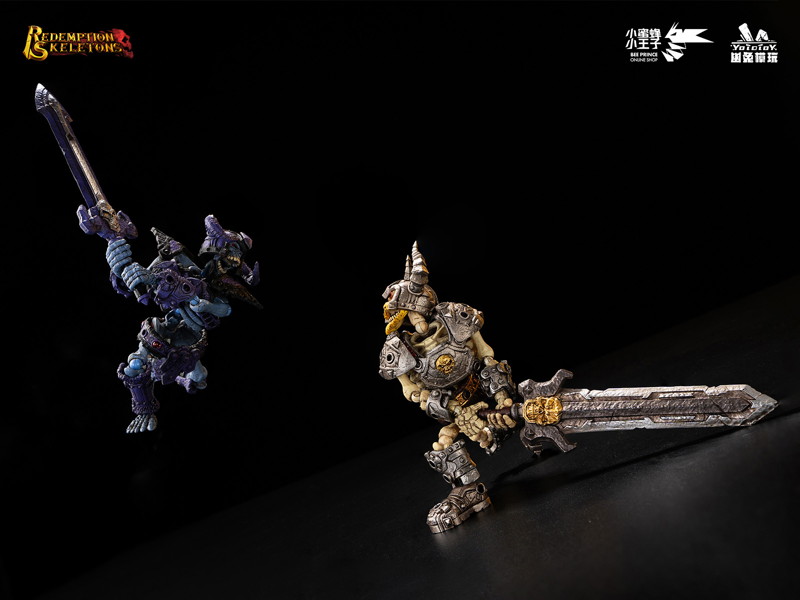 Yototoy YTSS-004 骸骨狂戦士 1/12スケール 可動フィギュア