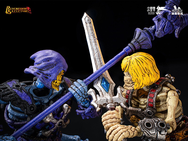 Yototoy YTSS-004 骸骨狂戦士 1/12スケール 可動フィギュア