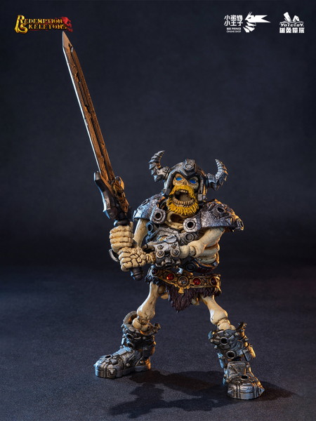 Yototoy YTSS-004 骸骨狂戦士 1/12スケール 可動フィギュア