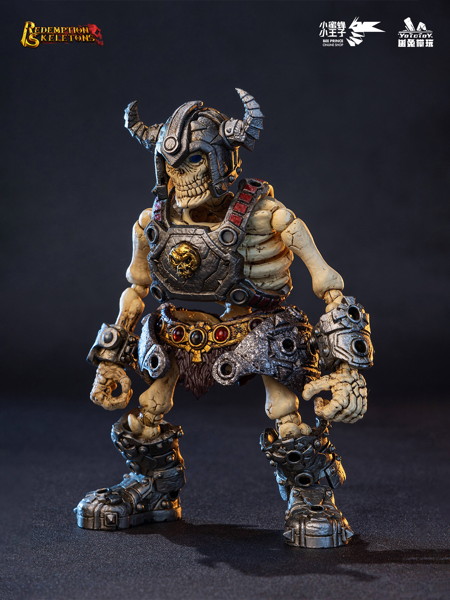 Yototoy YTSS-004 骸骨狂戦士 1/12スケール 可動フィギュア
