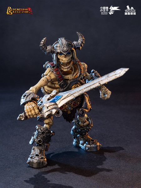 Yototoy YTSS-004 骸骨狂戦士 1/12スケール 可動フィギュア