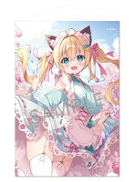 みけおう B1タペストリー 春色メイド日和