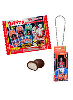【BOX販売】ウルトラマン ソフビパッケージチャーム＆チョコボーロ （全12種） 1BOX:10個入
