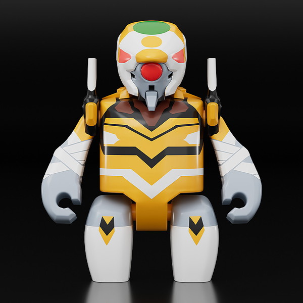 BRICKROID エヴァンゲリオン零号機（改）『:破』ver. ヱヴァンゲリヲン新劇場版