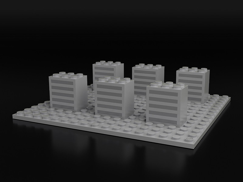 BRICKROID ビルA＋ベースセット