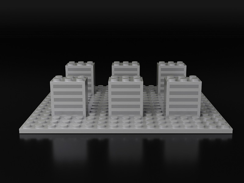 BRICKROID ビルA＋ベースセット