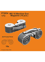 CMP72034 1/72 独・MG15航空機関銃用サドル弾装10個
