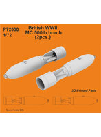 CMP72030 1/72 英・500ポンド爆弾Mk.IV・2個・WW2
